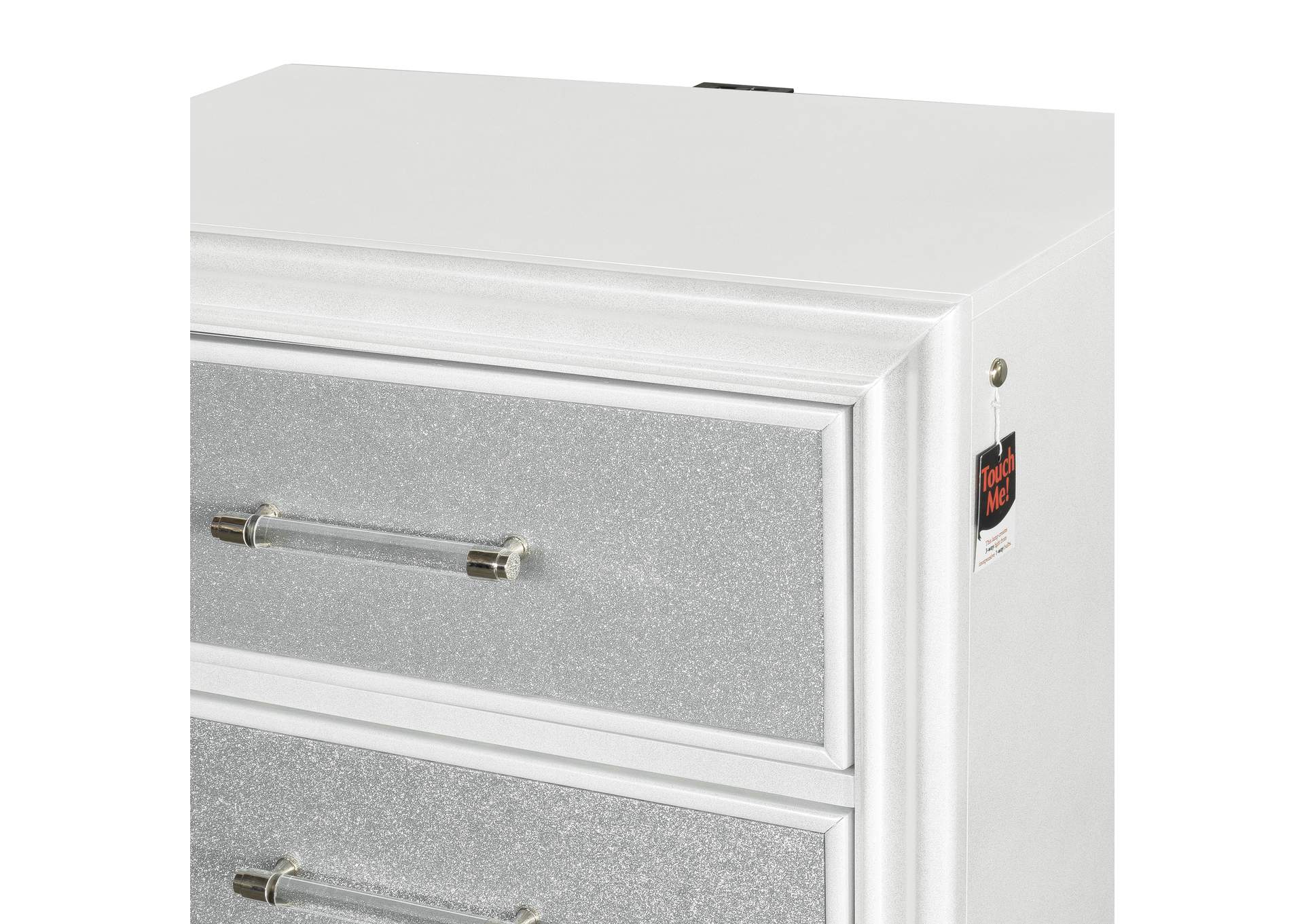 Starlight 2 Drawer Nightstand with LED Lights,Pulaski Furniture