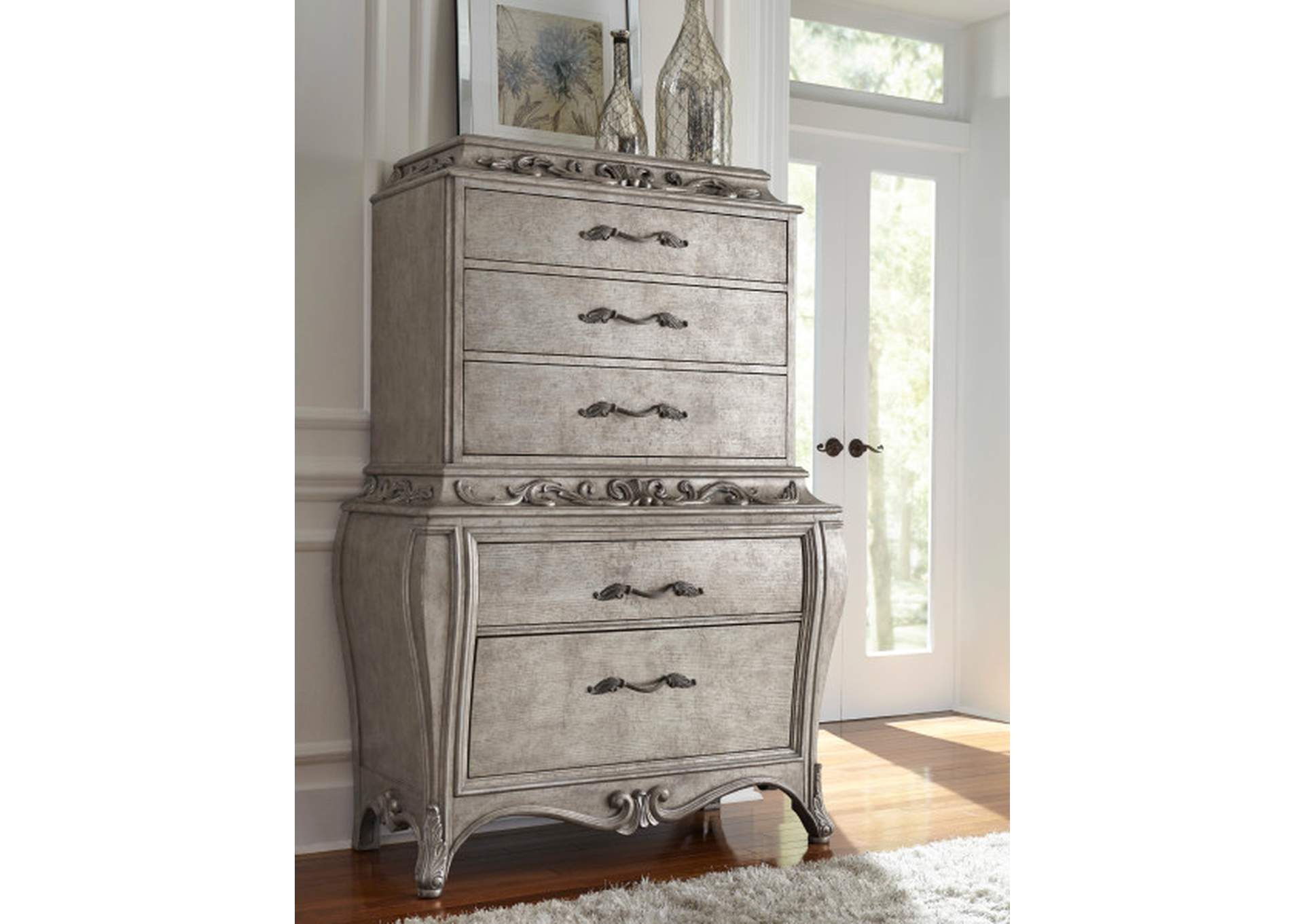 Rhianna 5 Drawer Chest,Pulaski Furniture