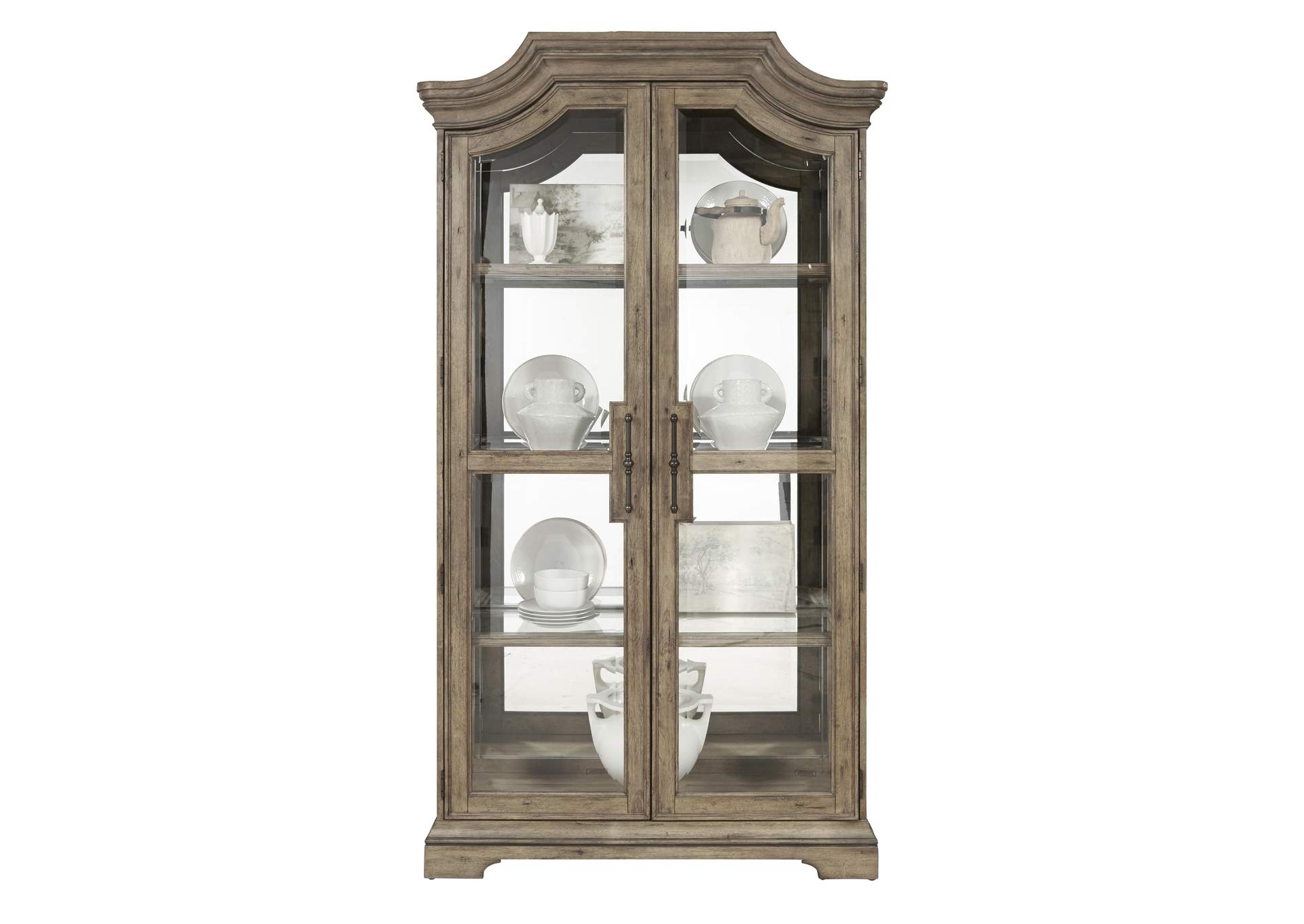 Garrison Cove 2-Door Display Cabinet,Pulaski Furniture