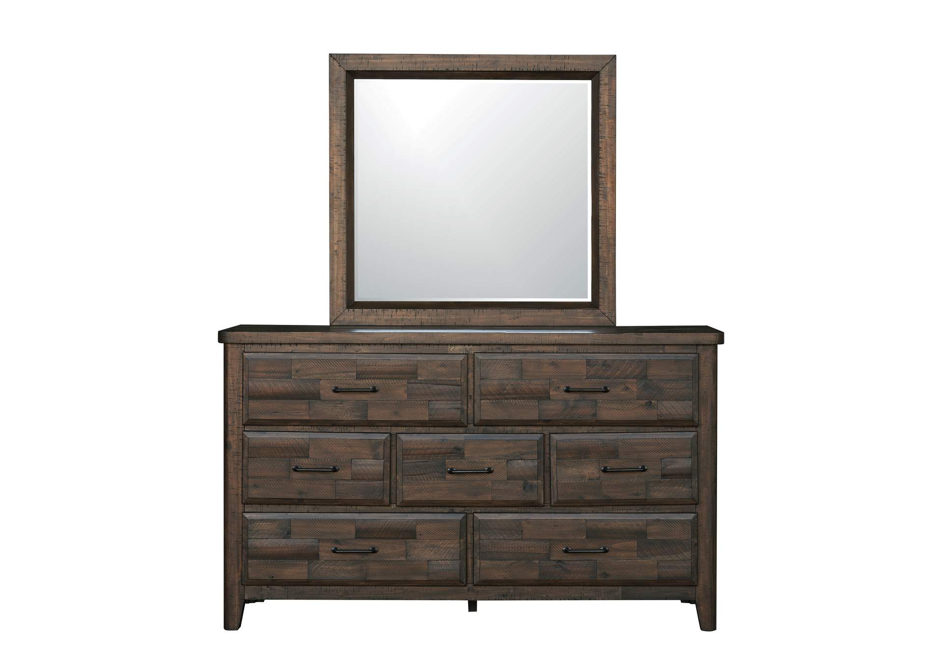 Sawmill 7-Drawer Farmhouse Dresser,Pulaski Furniture