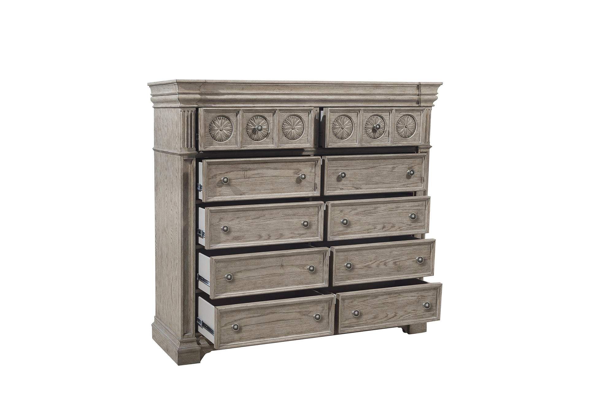 Kingsbury 10 Drawer Master Chest,Pulaski Furniture