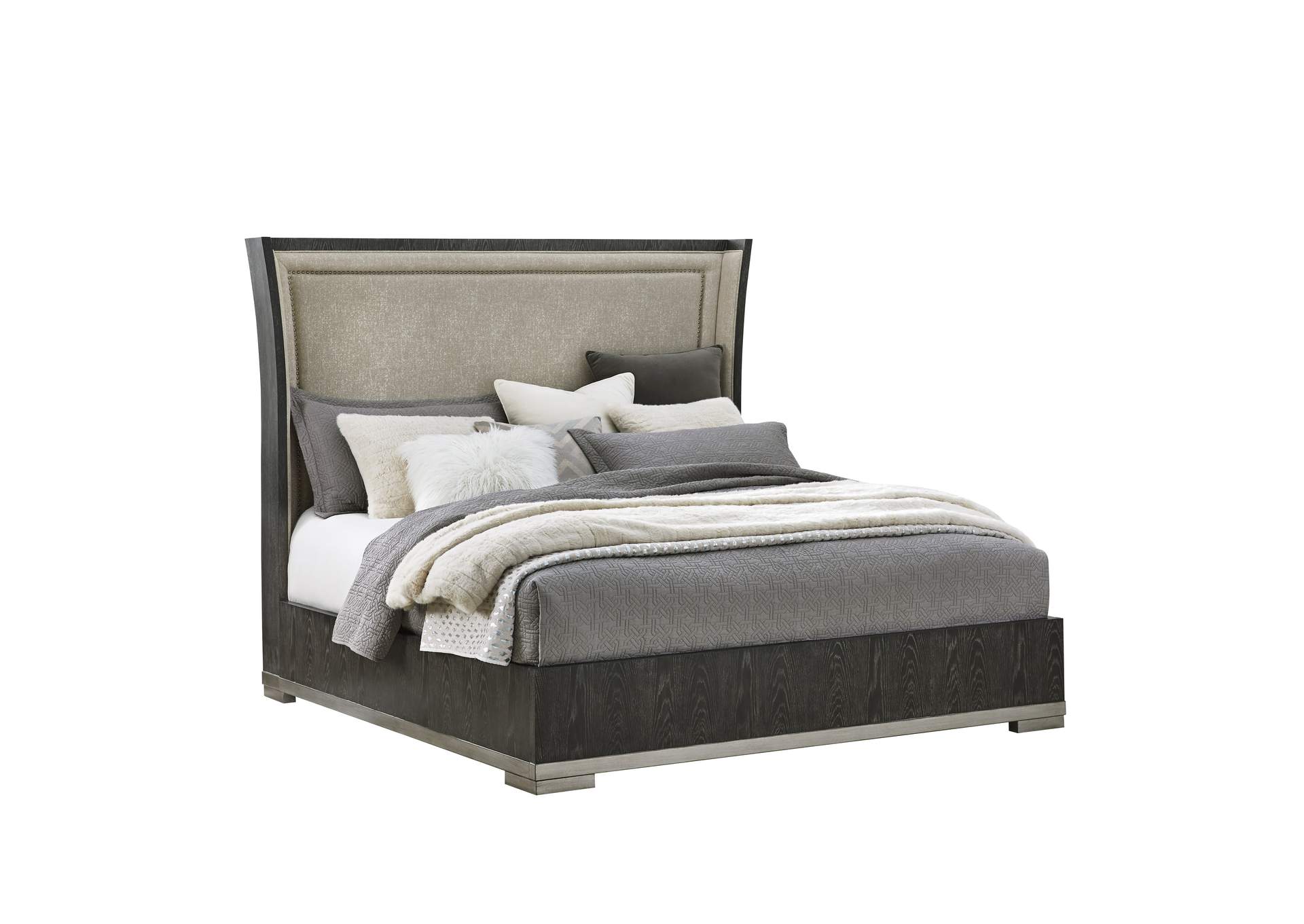 Eve California King Upholstered Panel Bed,Pulaski Furniture