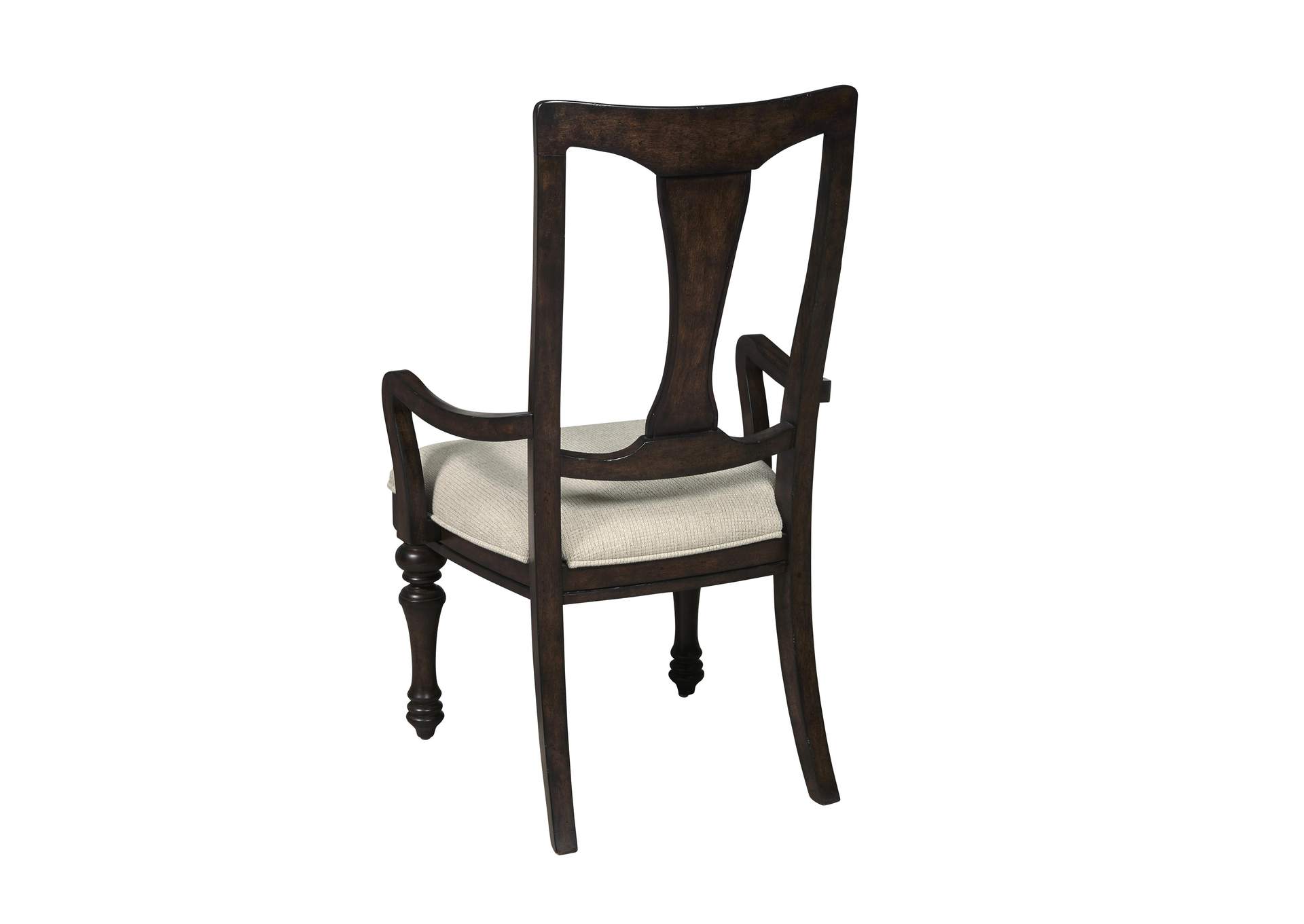 Cooper Falls Wood Back Arm Chair,Pulaski Furniture