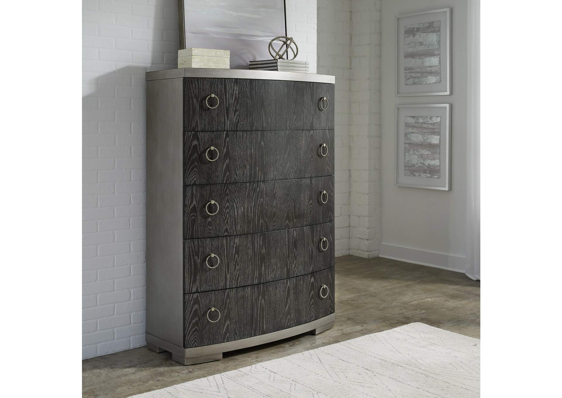 Eve 5 Drawer Chest,Pulaski Furniture