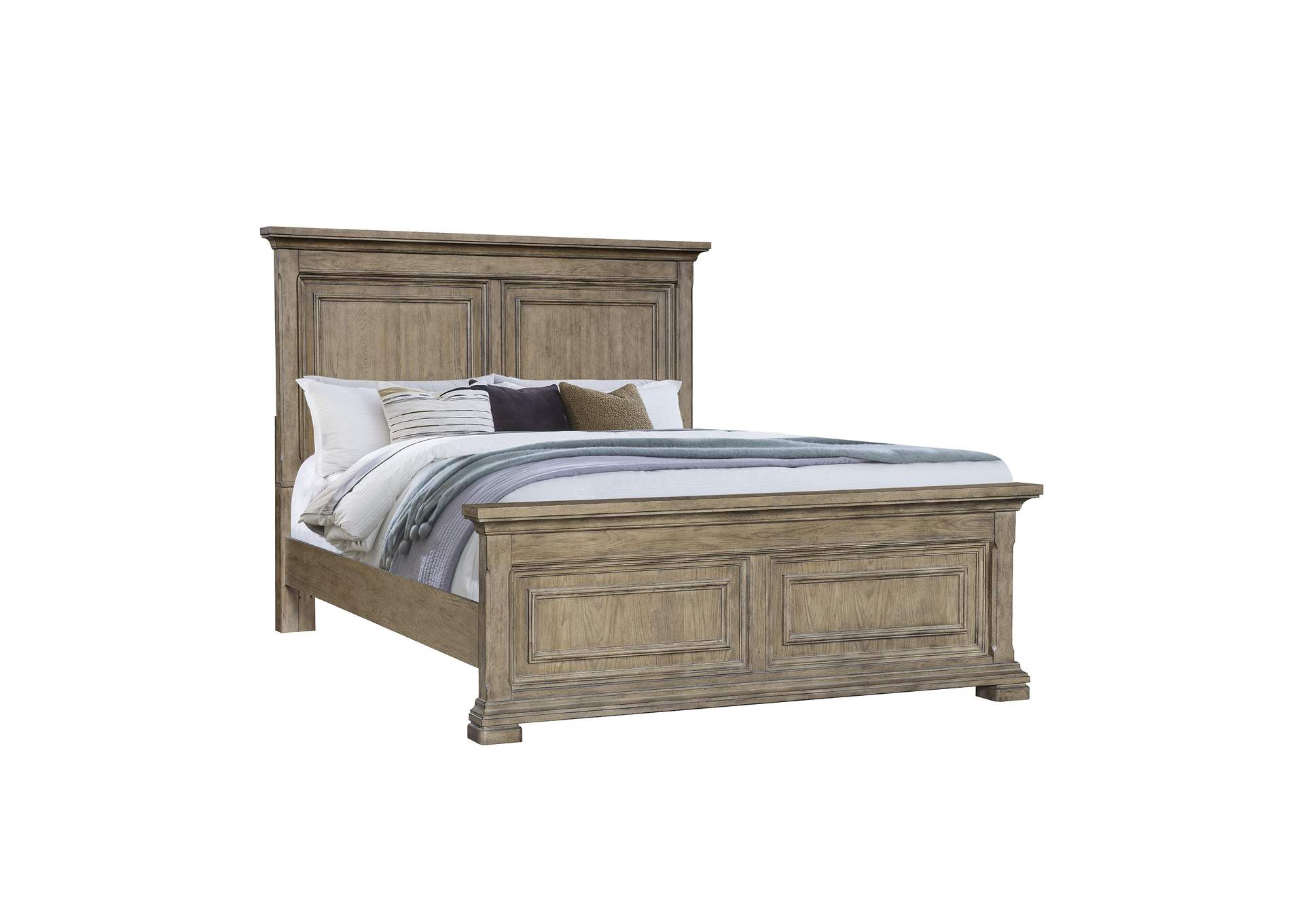 Drew & Jonathan Home Summit King Panel Bed,Pulaski Furniture