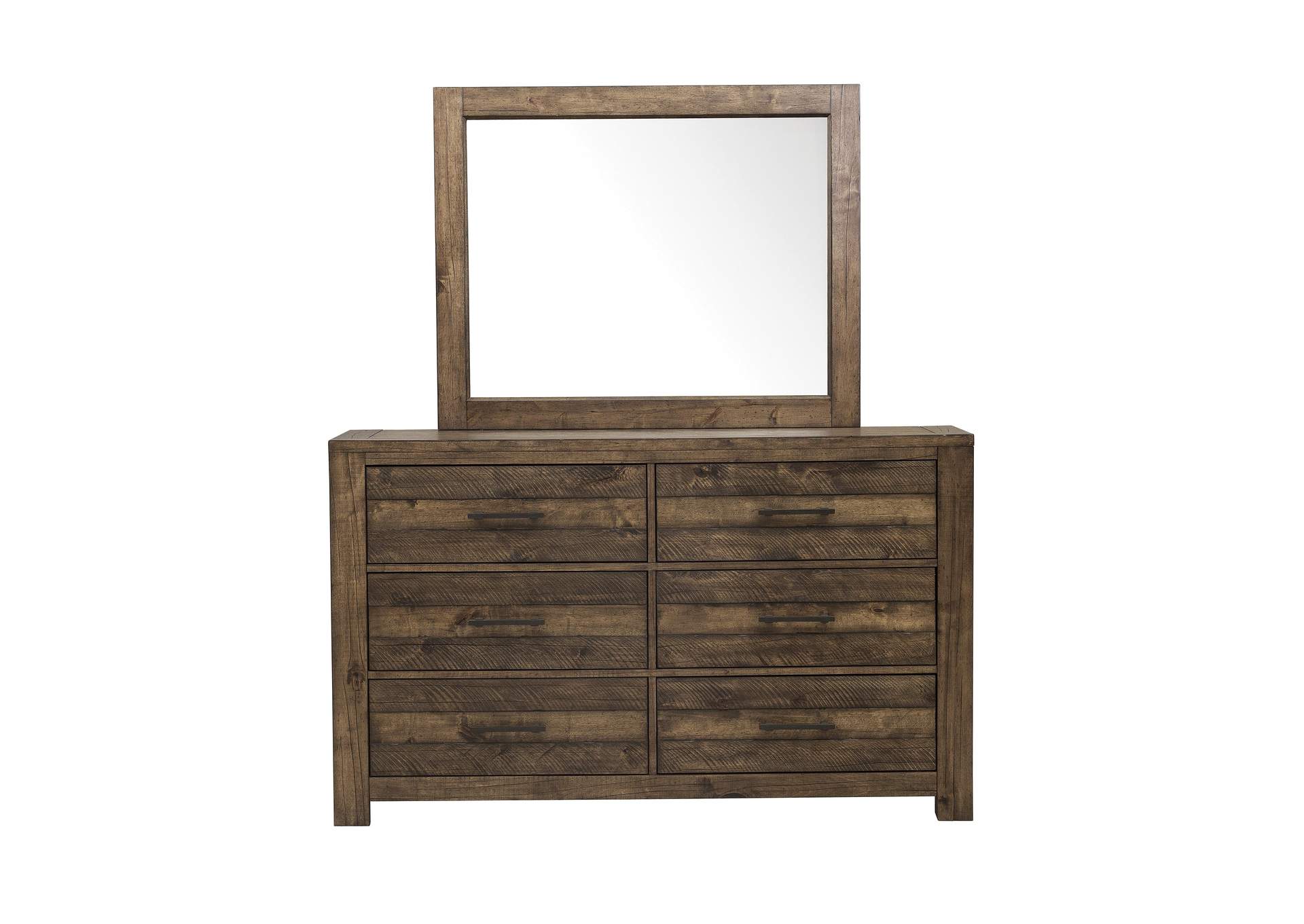 Dakota Amber Six Drawer Dresser,Pulaski Furniture