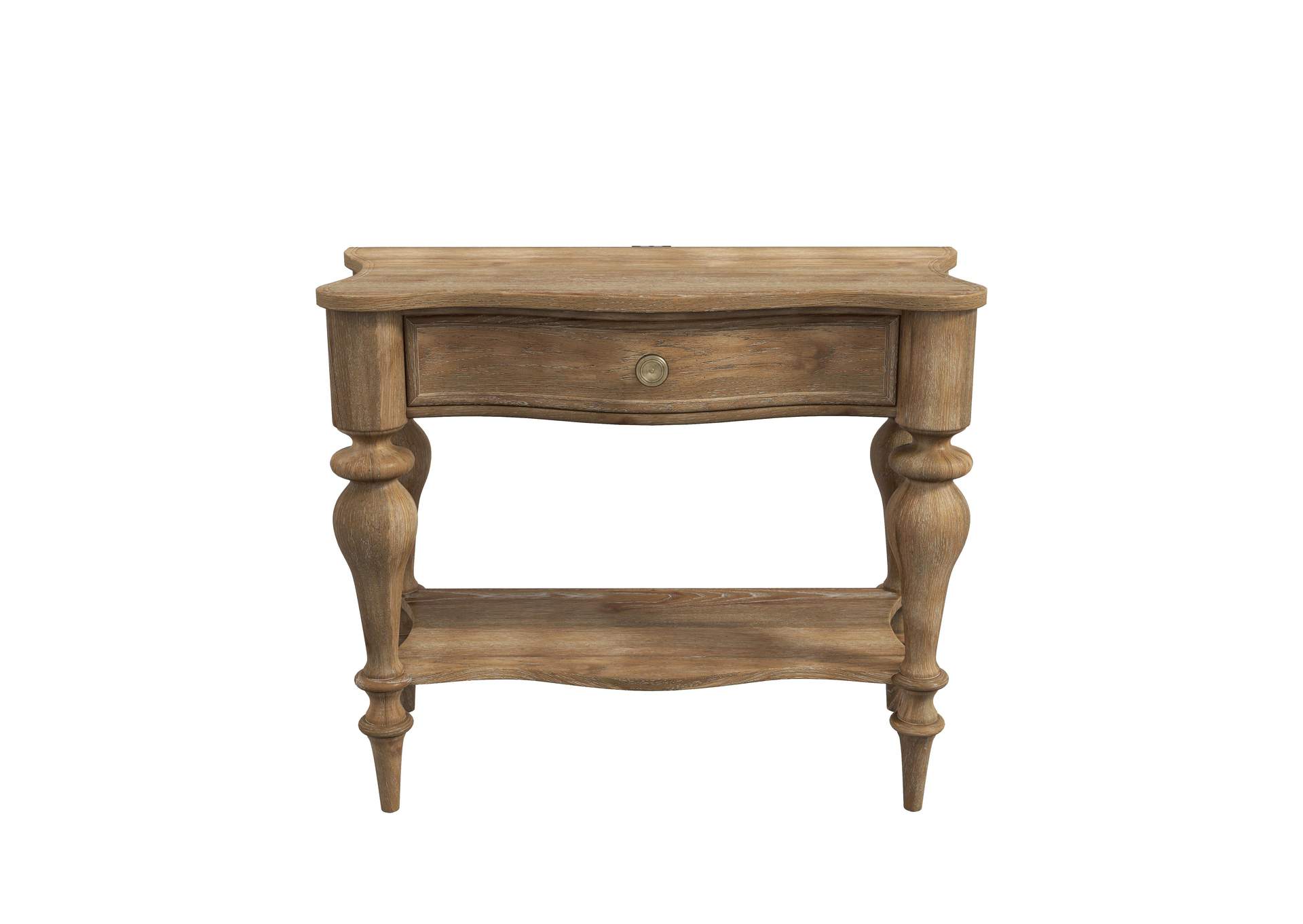 Weston Hills Bedside Table with Storage Drawer,Pulaski Furniture