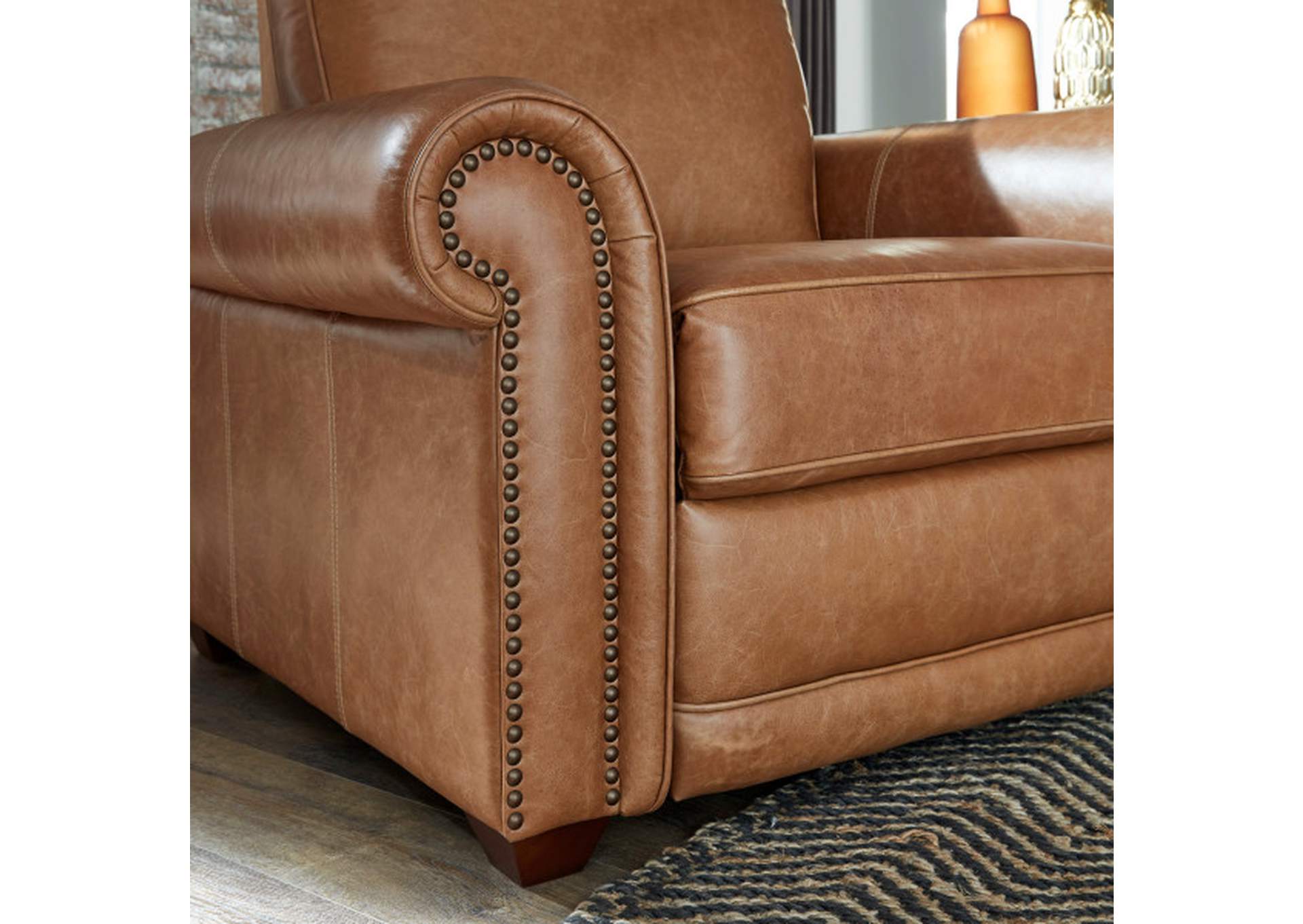 Sloane Matching Chair with Motion in Brown,Pulaski Furniture