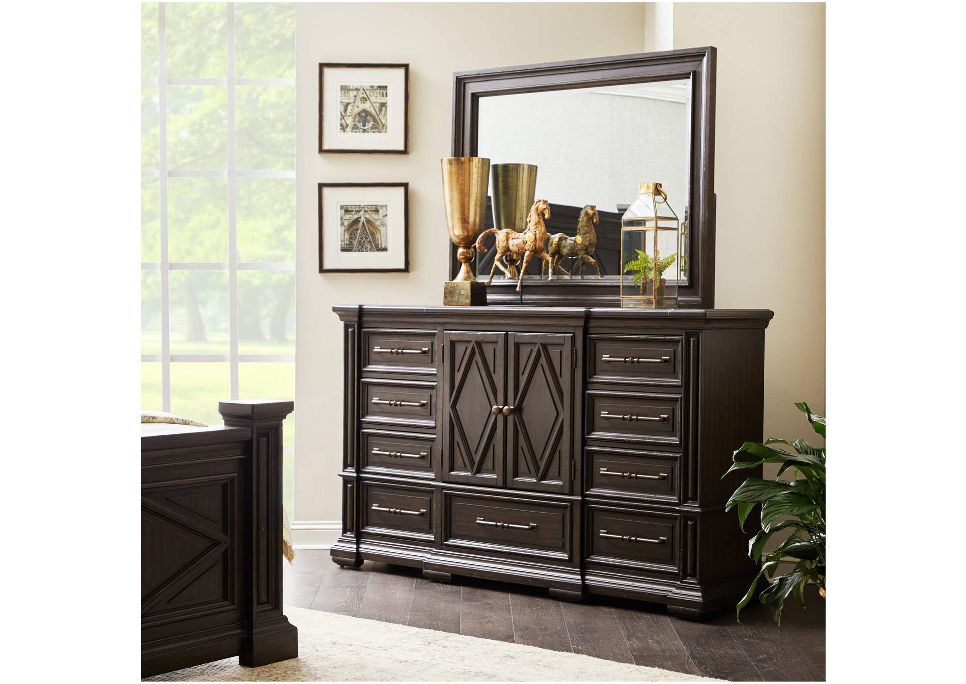 Canyon Creek Dresser in Brown,Pulaski Furniture