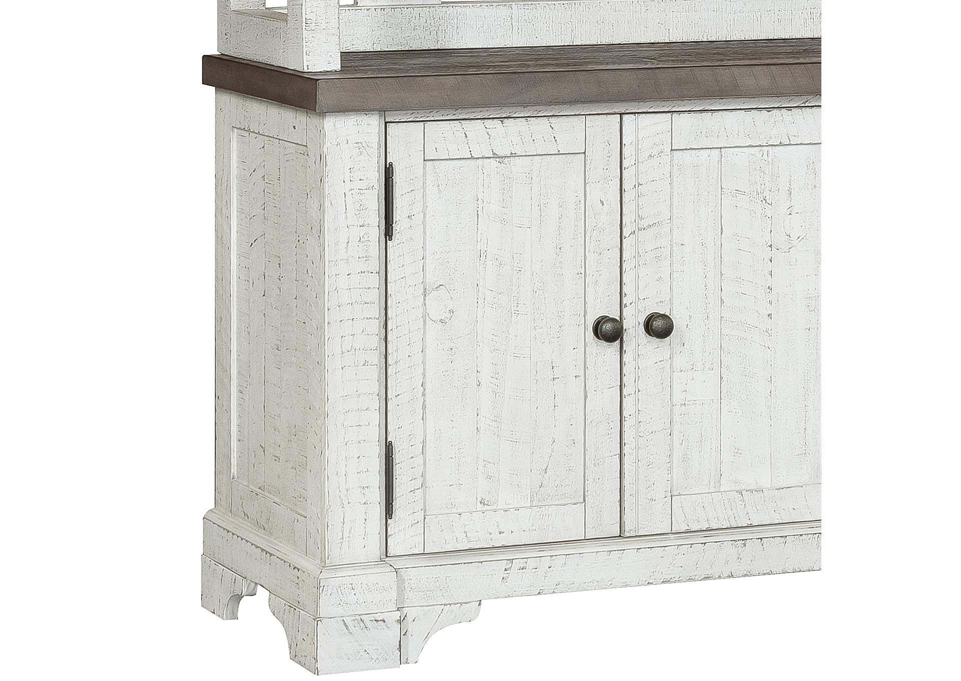 Valley Ridge Credenza with Hutch,Pulaski Furniture