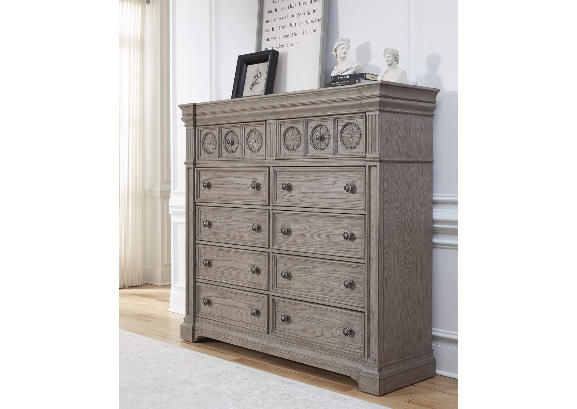 Kingsbury 10 Drawer Master Chest,Pulaski Furniture