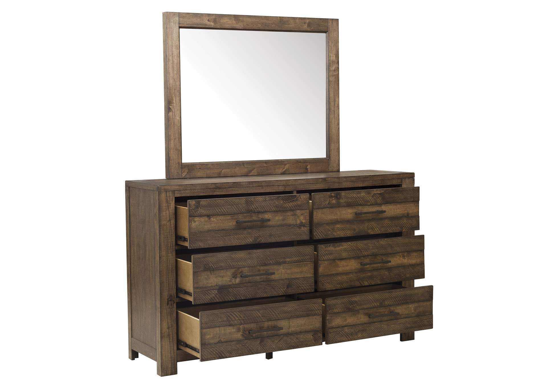 Dakota Amber Six Drawer Dresser,Pulaski Furniture