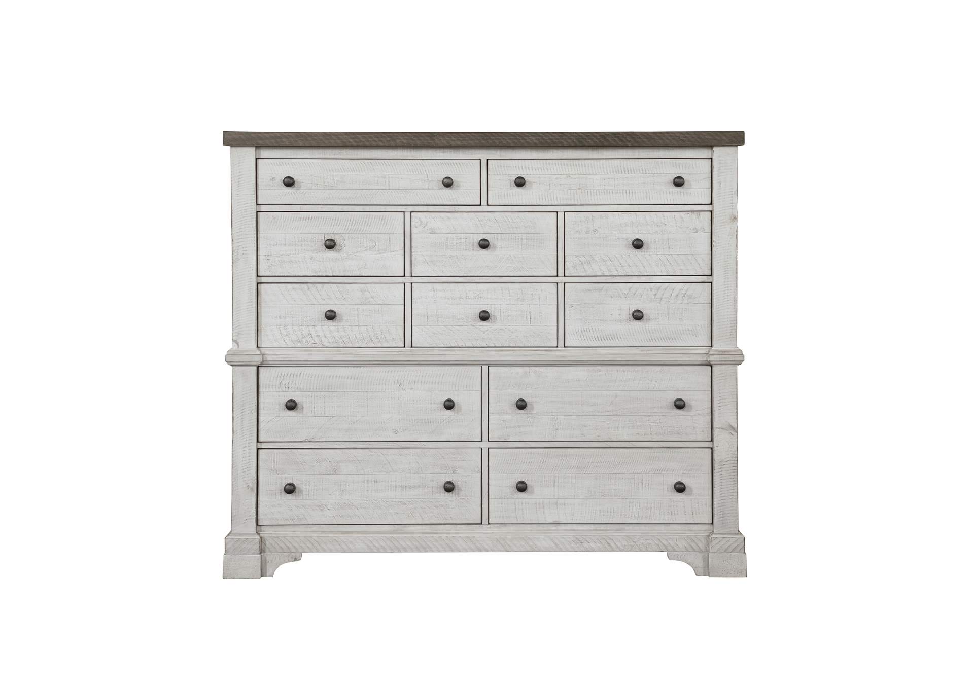 Valley Ridge 8 Drawer Gentlemen's Chest Deck,Pulaski Furniture