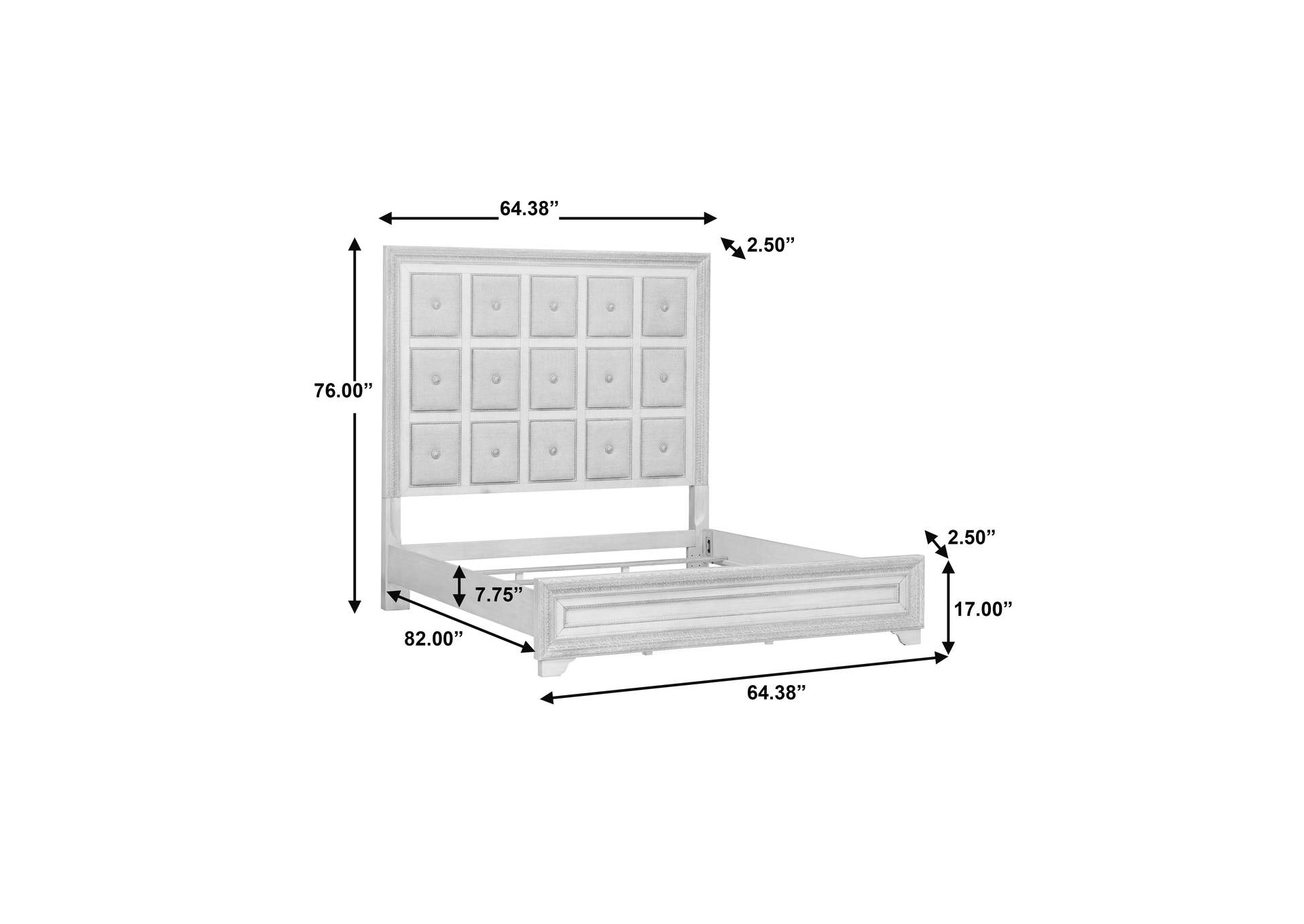 Camila Queen Upholstered Bed,Pulaski Furniture