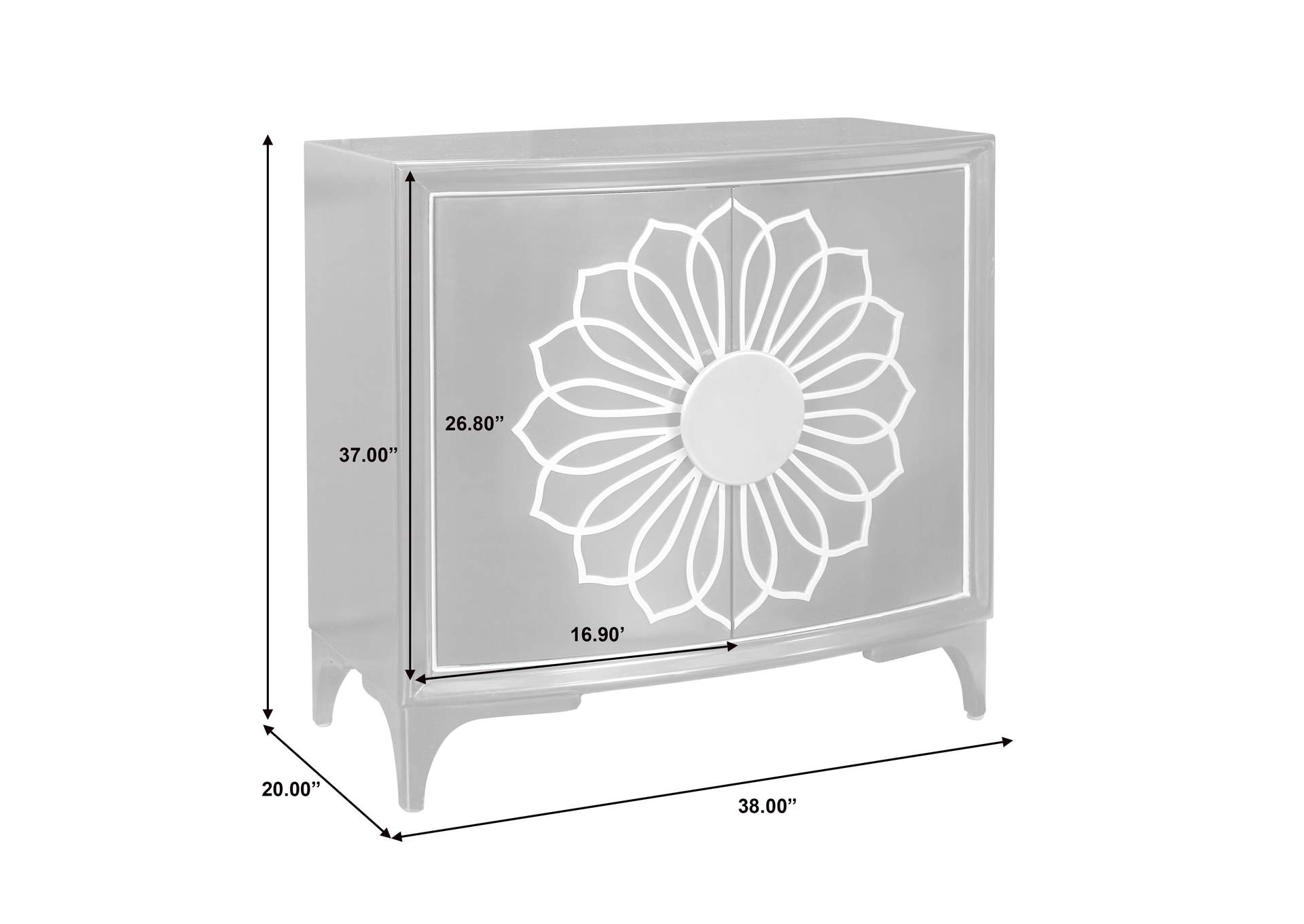 Two Door Accent Chest,Pulaski Furniture