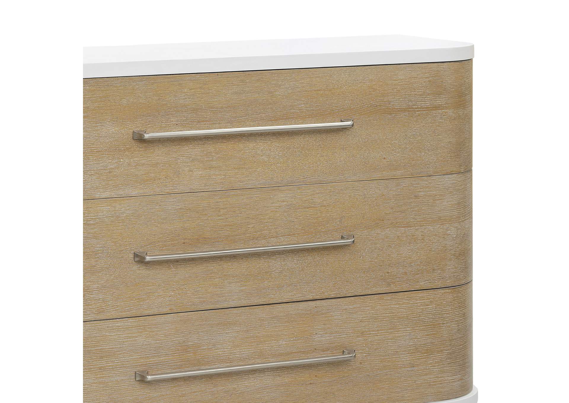 Two-Toned 3 Drawer Chest,Pulaski Furniture