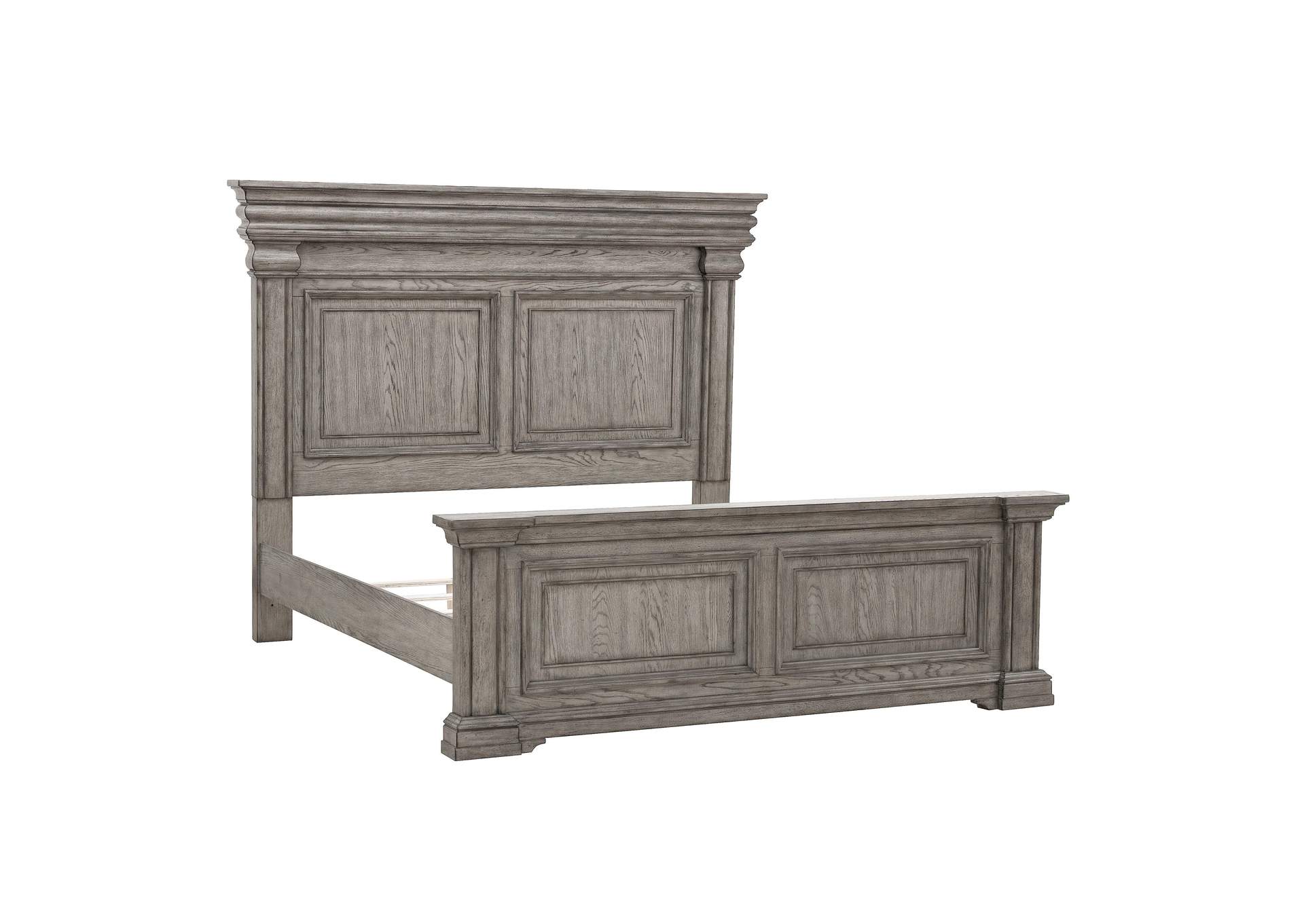 Madison Ridge California King Panel Bed in Heritage Taupe,Pulaski Furniture