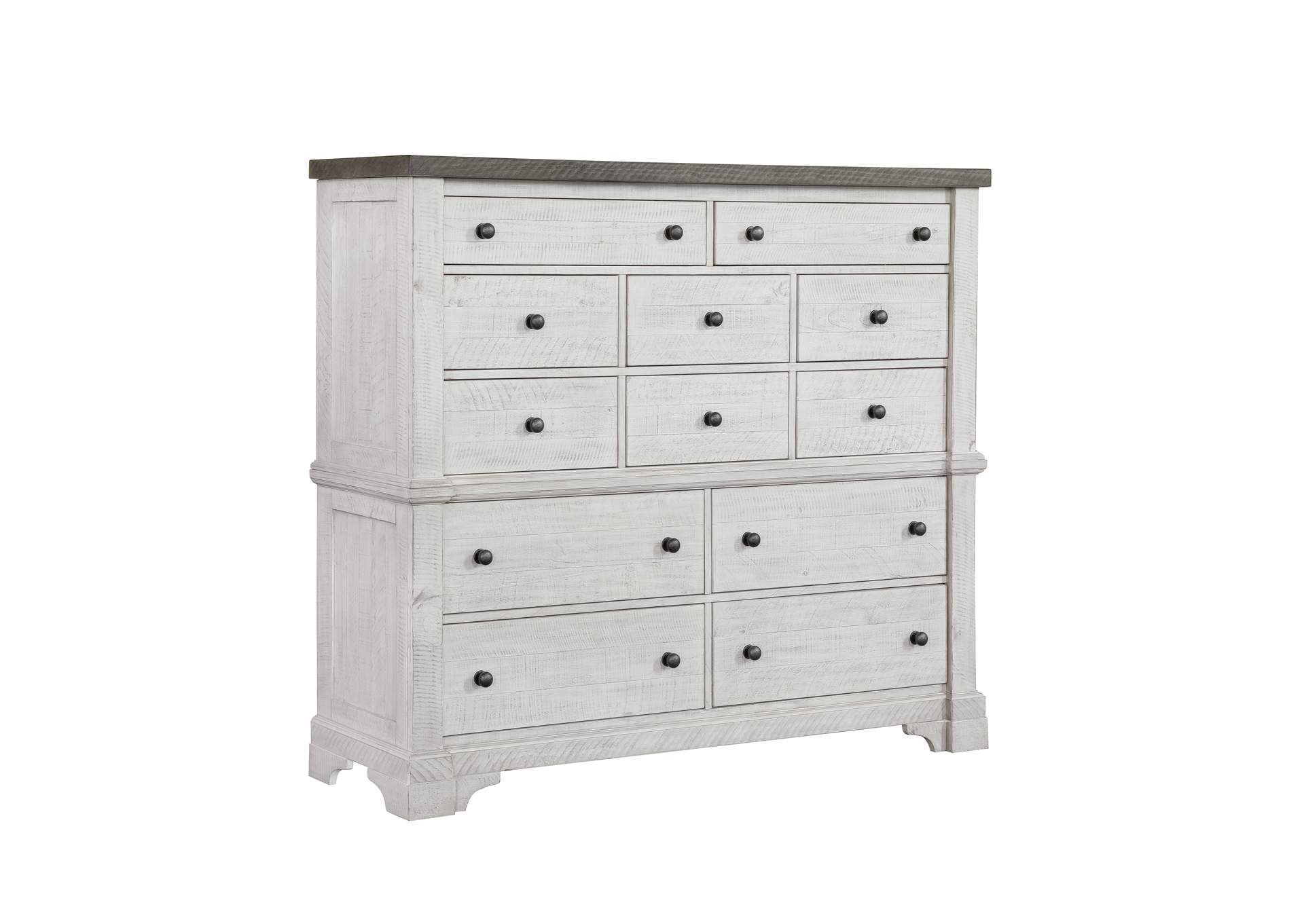 Valley Ridge 8 Drawer Gentlemen's Chest Deck,Pulaski Furniture