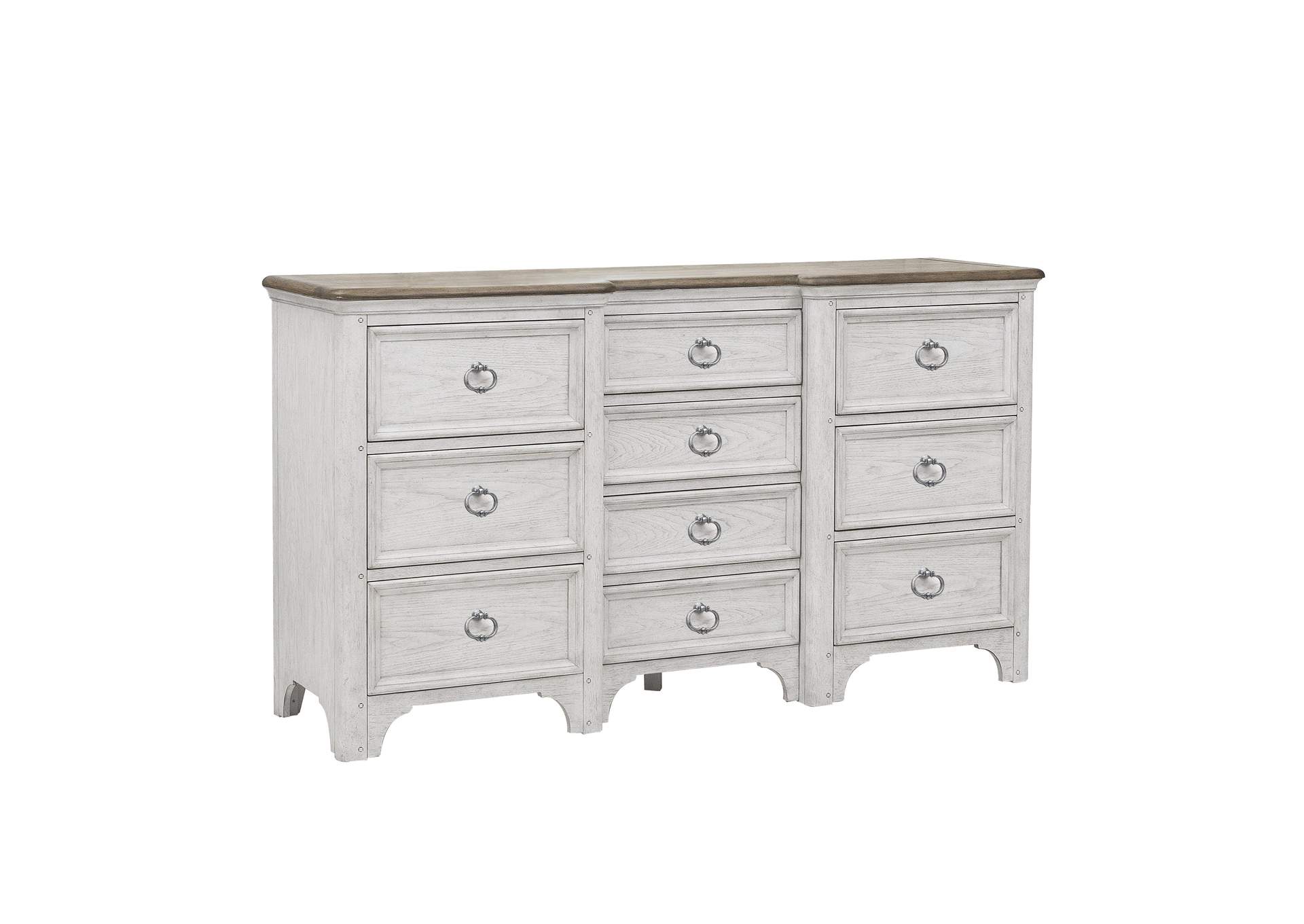 Glendale Estates 10 Drawer Dresser,Pulaski Furniture