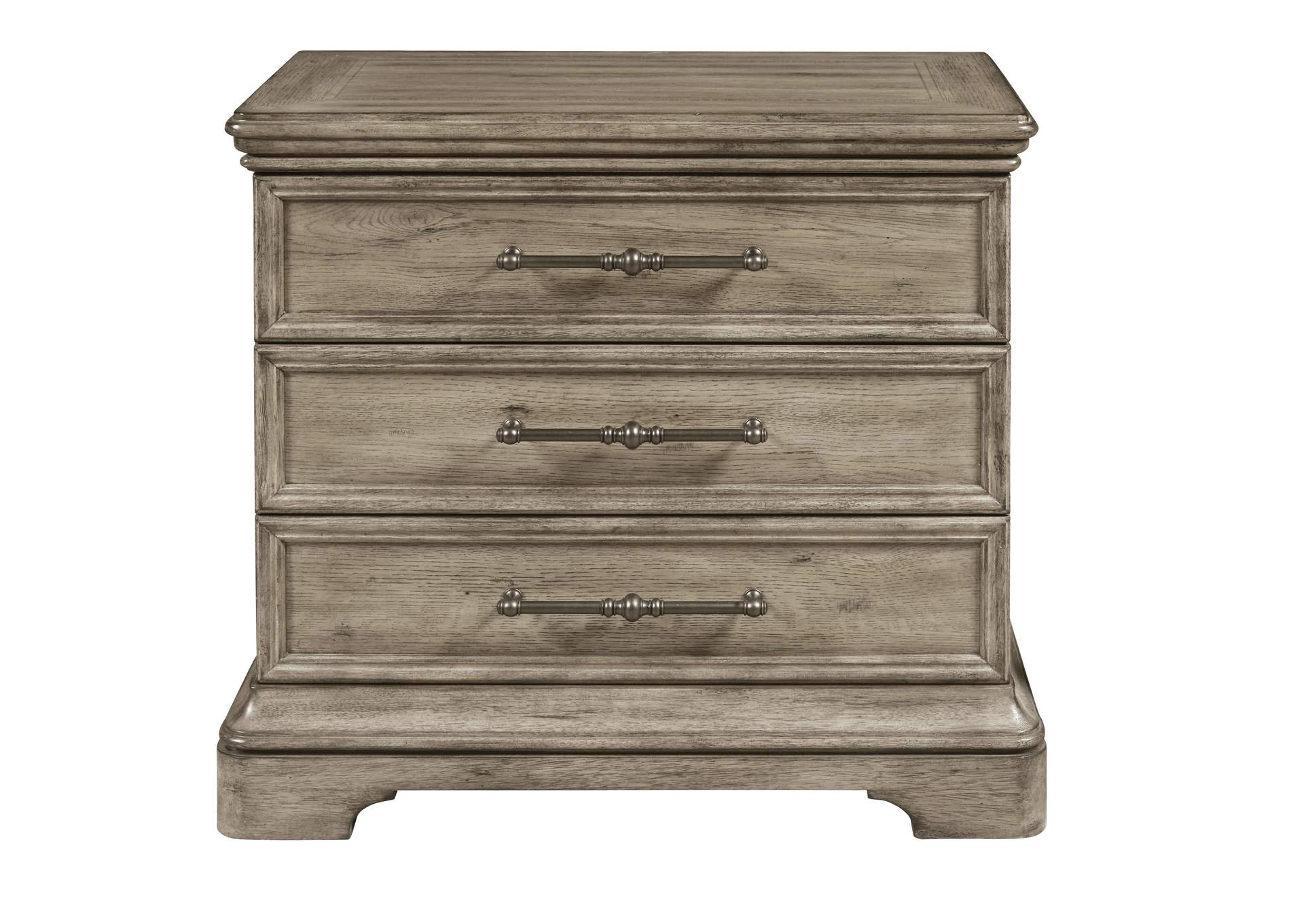 Garrison Cove Nightstand with Storage Drawers and USB port,Pulaski Furniture