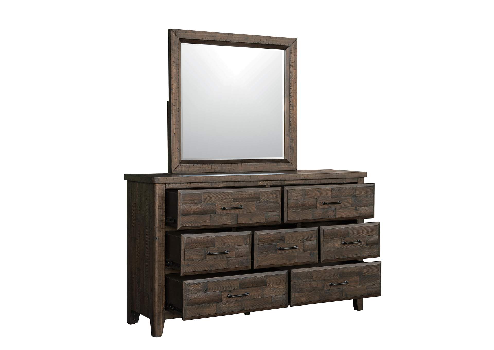 Sawmill 7-Drawer Farmhouse Dresser,Pulaski Furniture