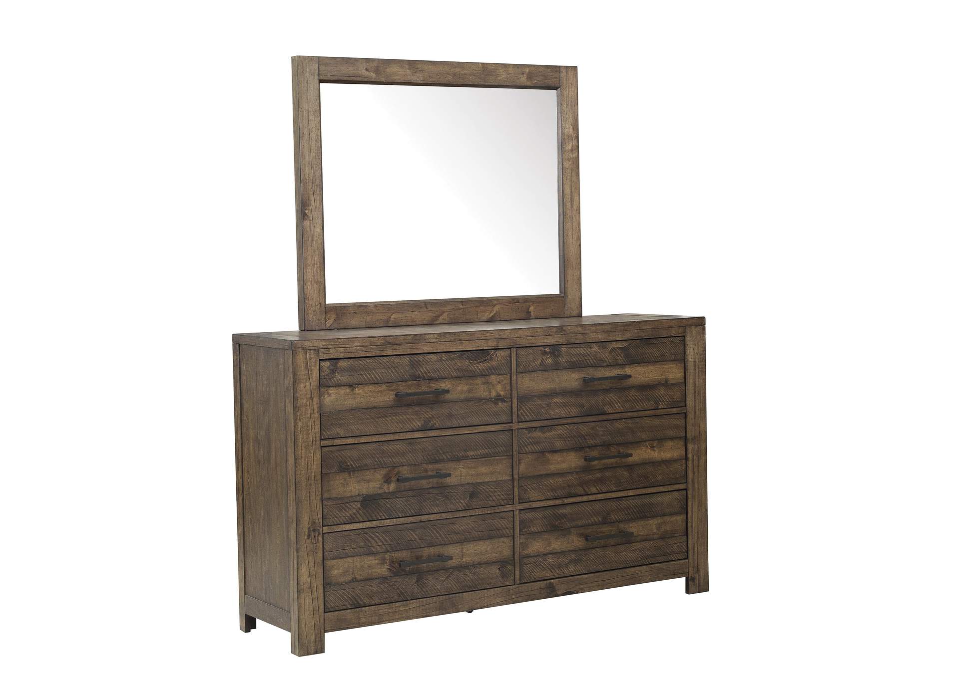 Dakota Amber Six Drawer Dresser,Pulaski Furniture