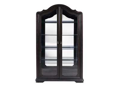 Cooper Falls 2-Door Display Cabinet with Glass Shelves