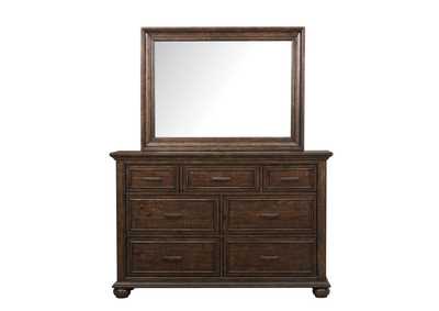 Image for Chatham Park 7 Drawer Dresser with Mirror