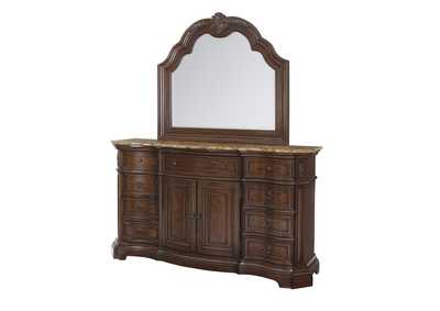 Image for Edington 9 Drawer Dresser with Mirror