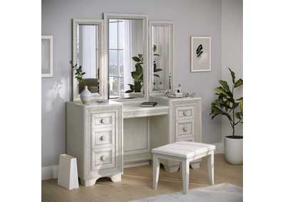 Image for Camilla Vanity & Mirror & Stool