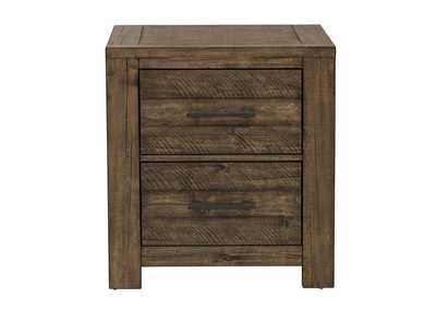 Image for Dakota Amber Two Drawer Nightstand