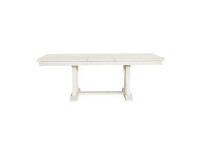 Maggie Valley Trestle Table with Extension Leaf