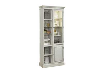 Image for Display Curio Cabinet in Light Gray