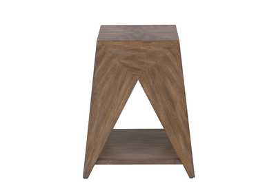 Geometric Shaped Accent Table