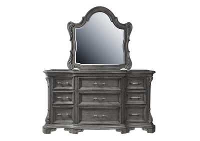 Image for Vivian 9 Drawer Dresser and Mirror Set