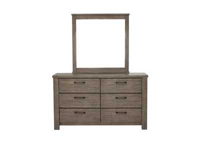 Image for Ruff Hewn 6 Drawer Dresser in Weathered Taupe