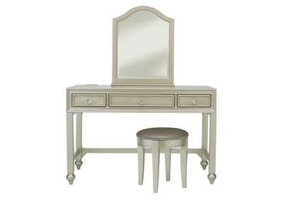 Image for Li'l Diva Youth Vanity Stool with Nail Head Trim
