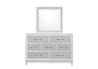 Image for Starlight 7 Drawer Dresser with Mirror and LED Lighting