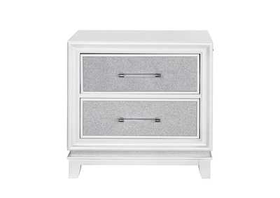 Image for Starlight 2 Drawer Nightstand with LED Lights