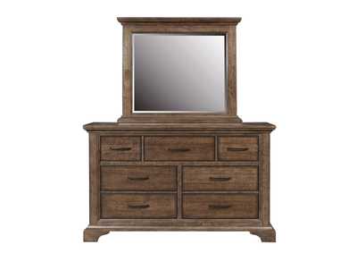 Image for Cherry Hill 7 Drawer Dresser with Mirror