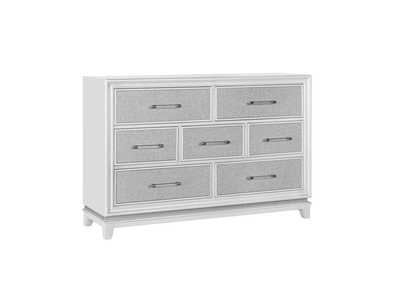 Image for Starlight 7 Drawer Dresser with LED Lights