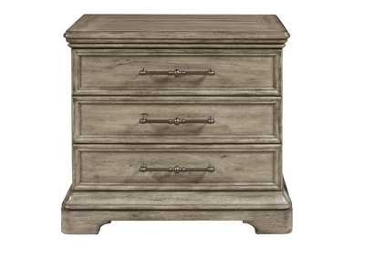 Image for Garrison Cove Nightstand with Storage Drawers and USB port