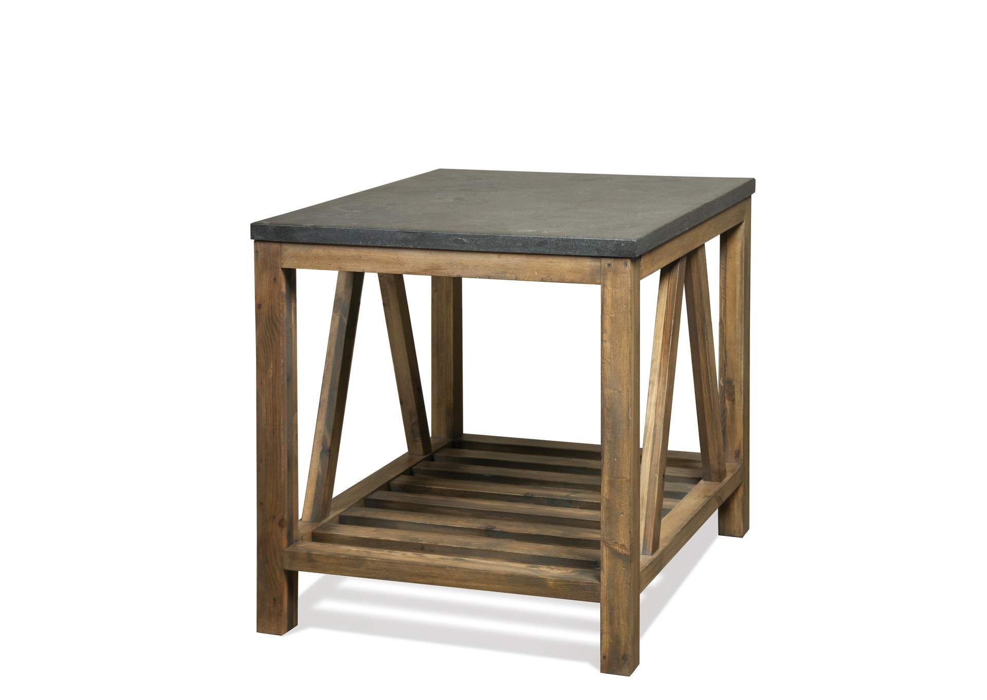 Weatherford Bluestone End Table,Riverside