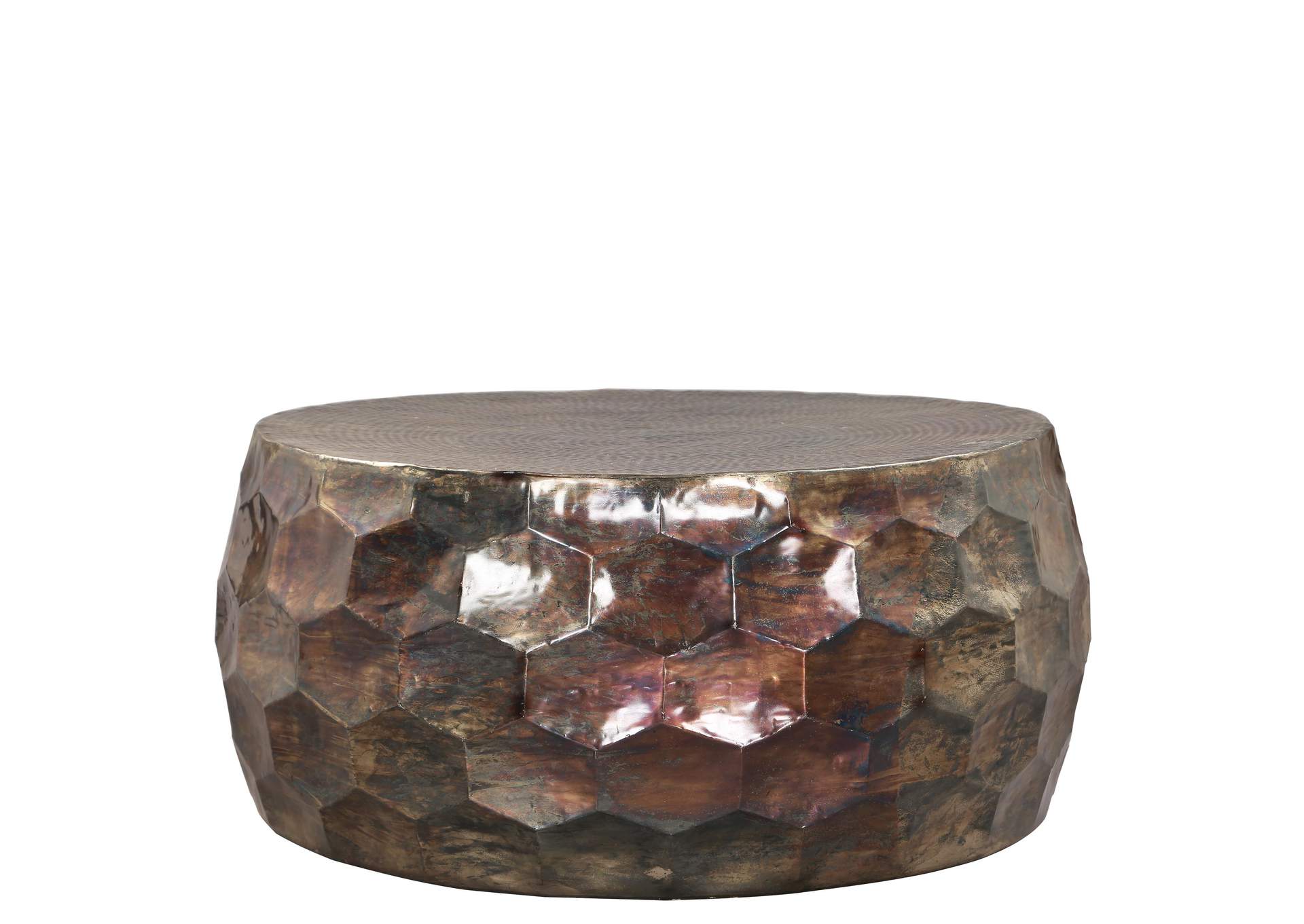 Shelton Oil Slick Honeycomb Cocktail Table,Riverside