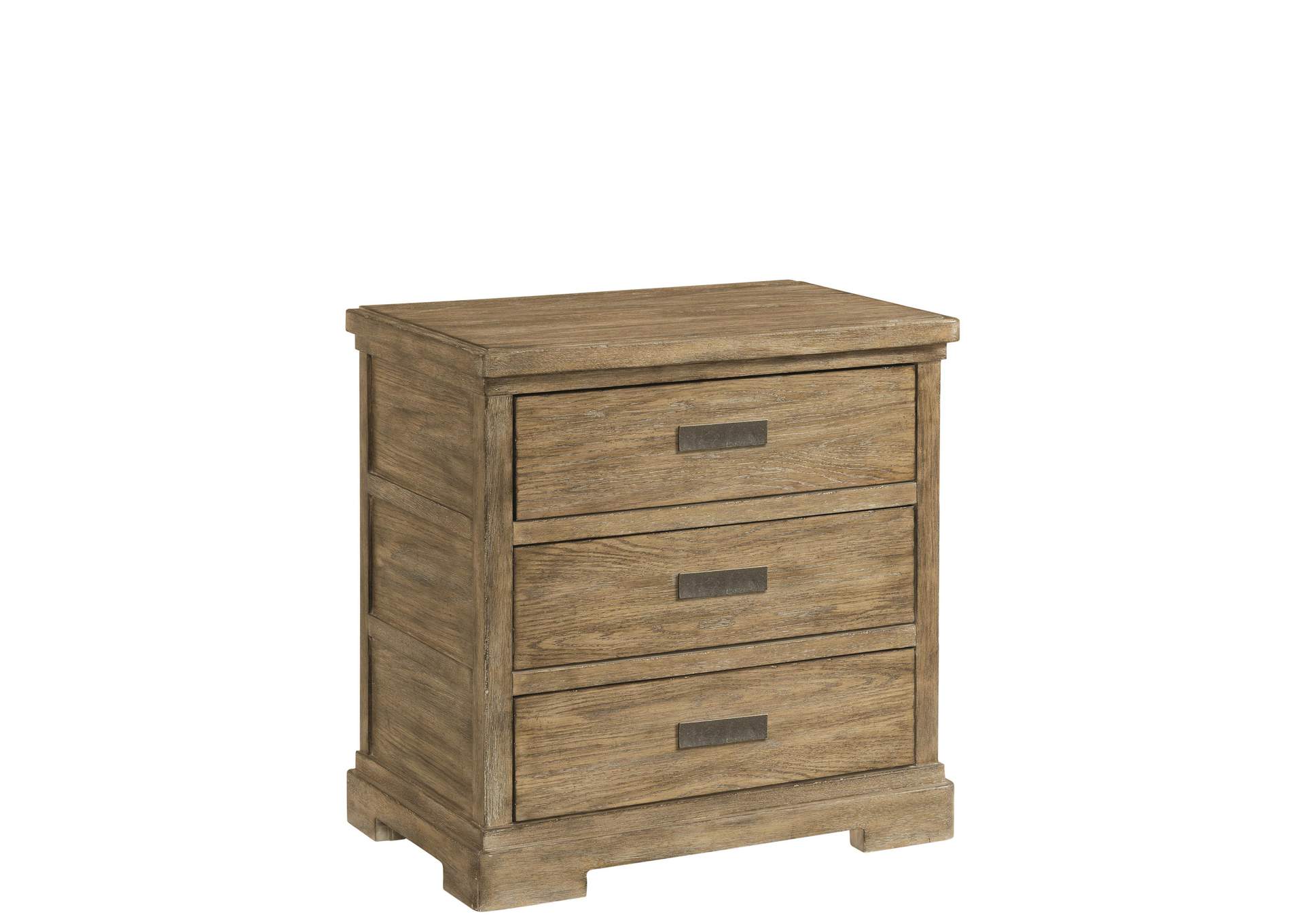 Milton Park Primitive Silk 3-drawer Nightstand,Riverside