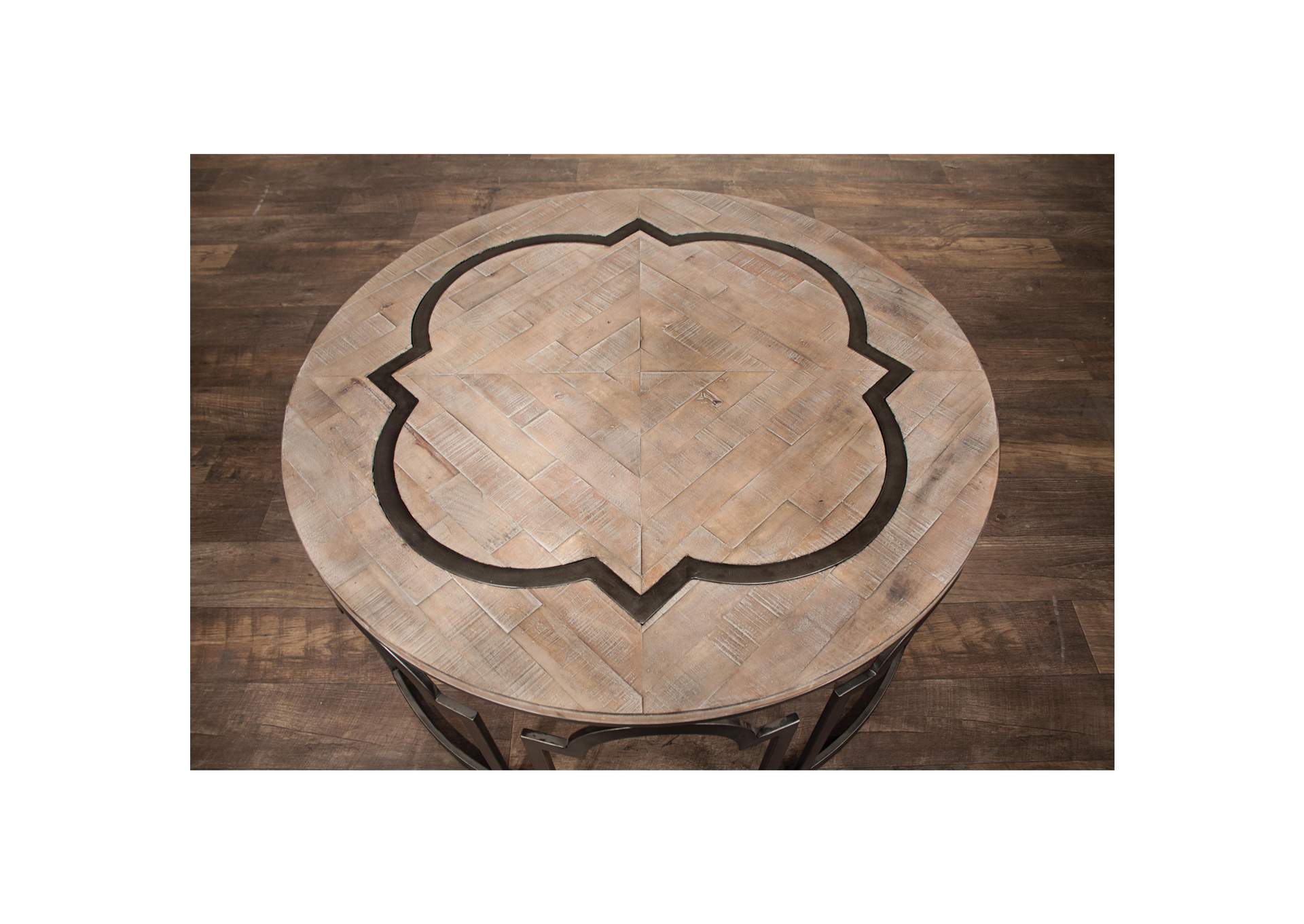 Estelle Round Cocktail Table,Riverside