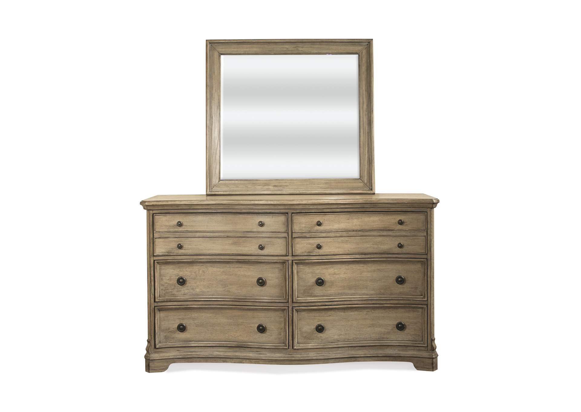 Corinne Sun-drenched Acacia 6-drawer Dresser,Riverside