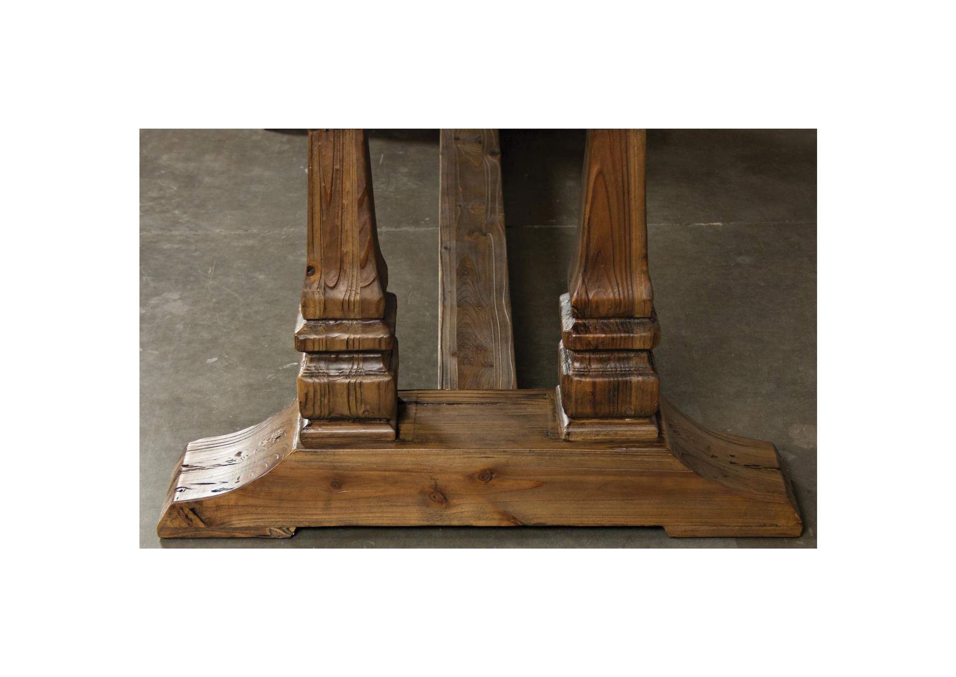 Hawthorne Barnwood Rectangular Dining Table,Riverside