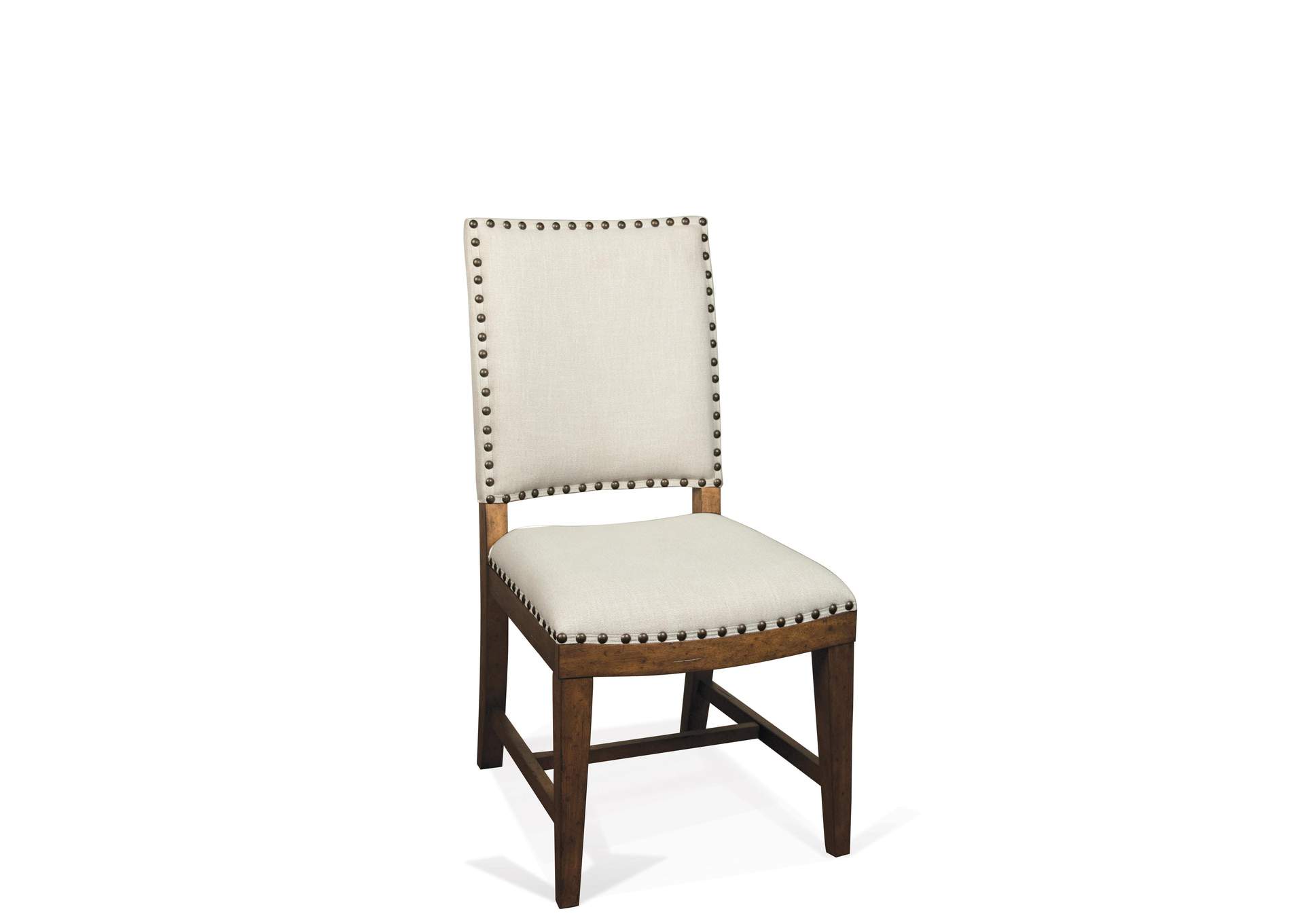 Hawthorne Barnwood Upholstered Side Chair 2in [Set of 2],Riverside