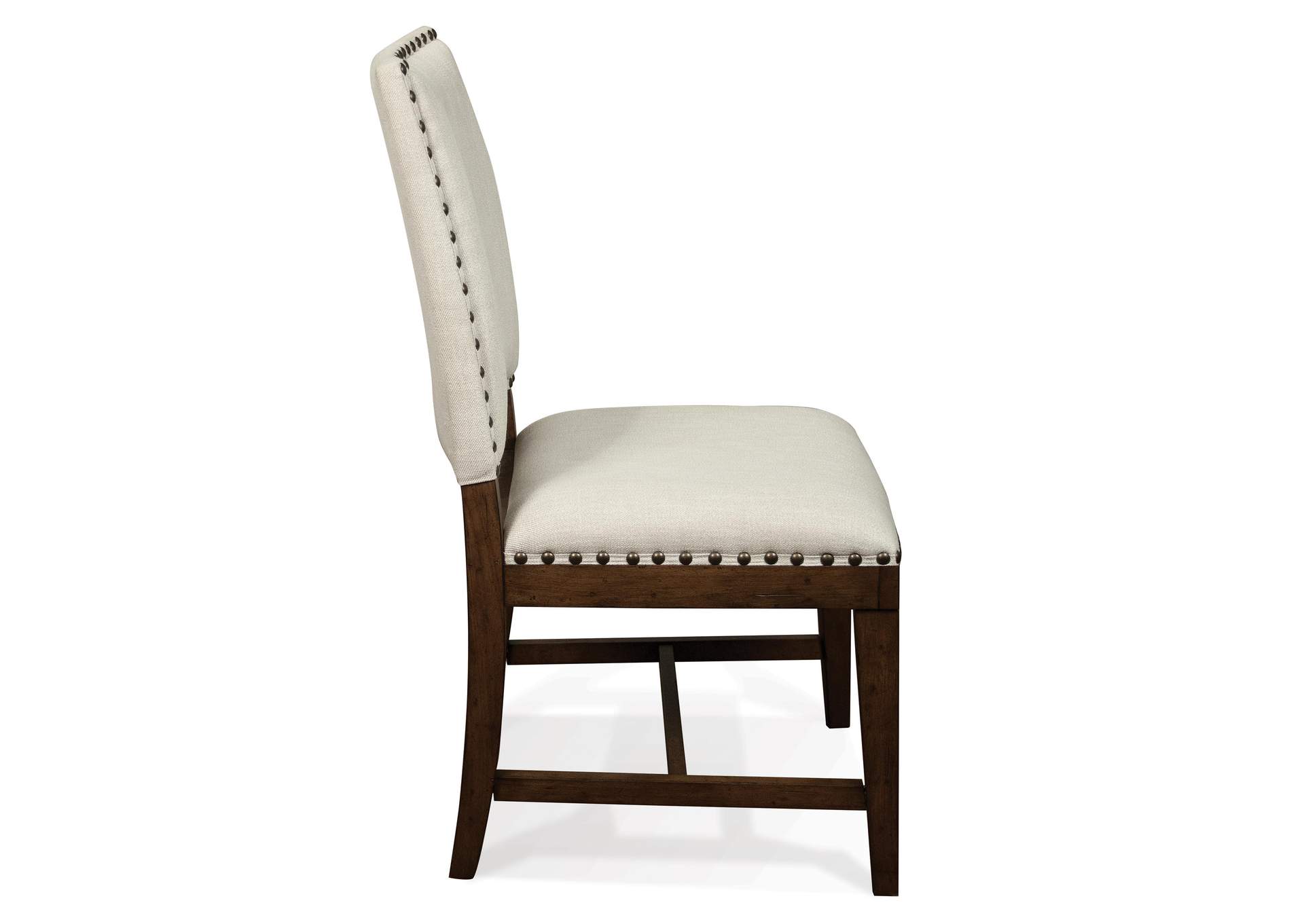 Hawthorne Barnwood Upholstered Side Chair 2in [Set of 2],Riverside